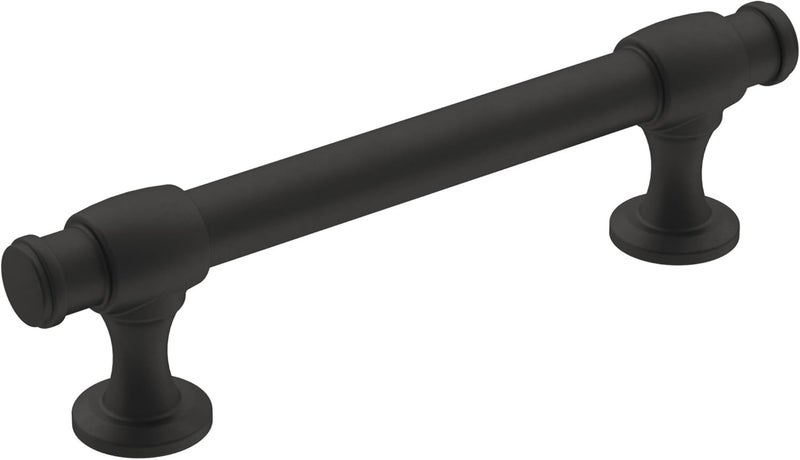 Amerock Cabinet Pull Matte Black 334 inch 96 mm CentertoCenter Winsome 1 Pack Drawer Pull Cabinet Handle Cabinet Hardware