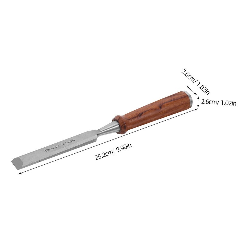 Wood Carving Chisel 19mm with Storage Box and Blade Protector for Woodworking and Sculpting - Image 3
