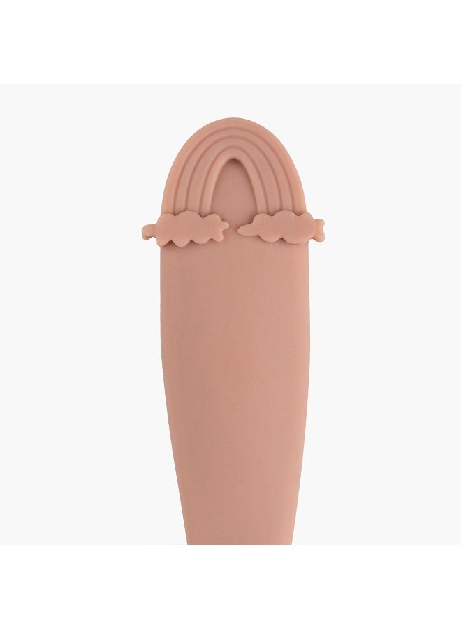 Citron 3-Piece Silicone Handle Cutlery Set for Kids - Image 4