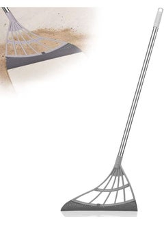 Squeeze Dual-Use Foldable Broom Floor Glass Wiper Mop Household Pet Hair Removal Brushes Clean Tool