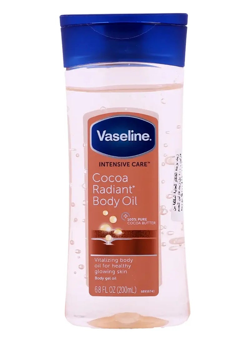 فازلين زيت الجسم إنتينسيف كير مع زبدة الكاكاو النقية أبيض 200ملليلتر - Image 1