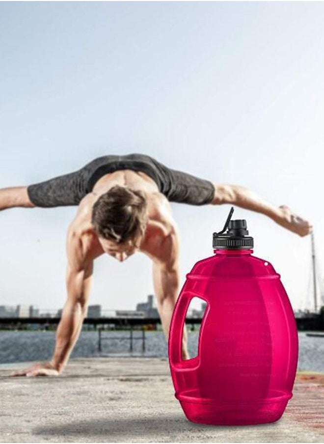 Taiahiro - Gallon Water Bottle with Straw Motivational BPA Free Large Jug - Image 1
