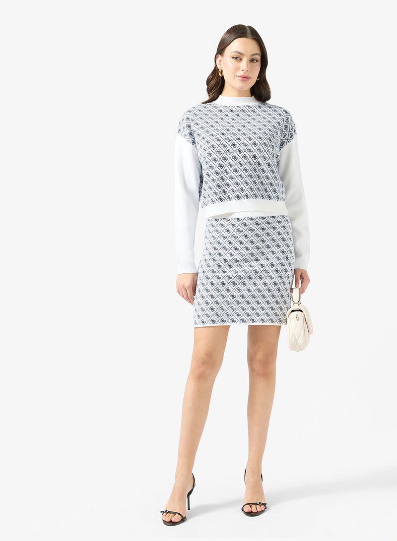 جس تنورة قصيرة من الصوف أوبراي - Image 4