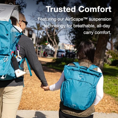 Osprey Poco Baby Changing Tote - Travel Diaper Bag with Changing Pad, Black - Image 3