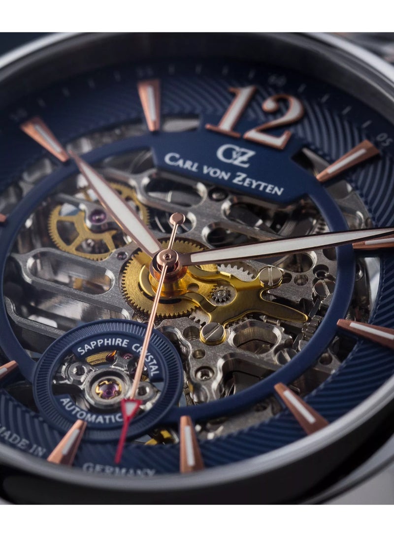 Carl von Zeyten Schramberg Skeleton Automatic Limited Edition watch CVZ0080BLRM - Image 3