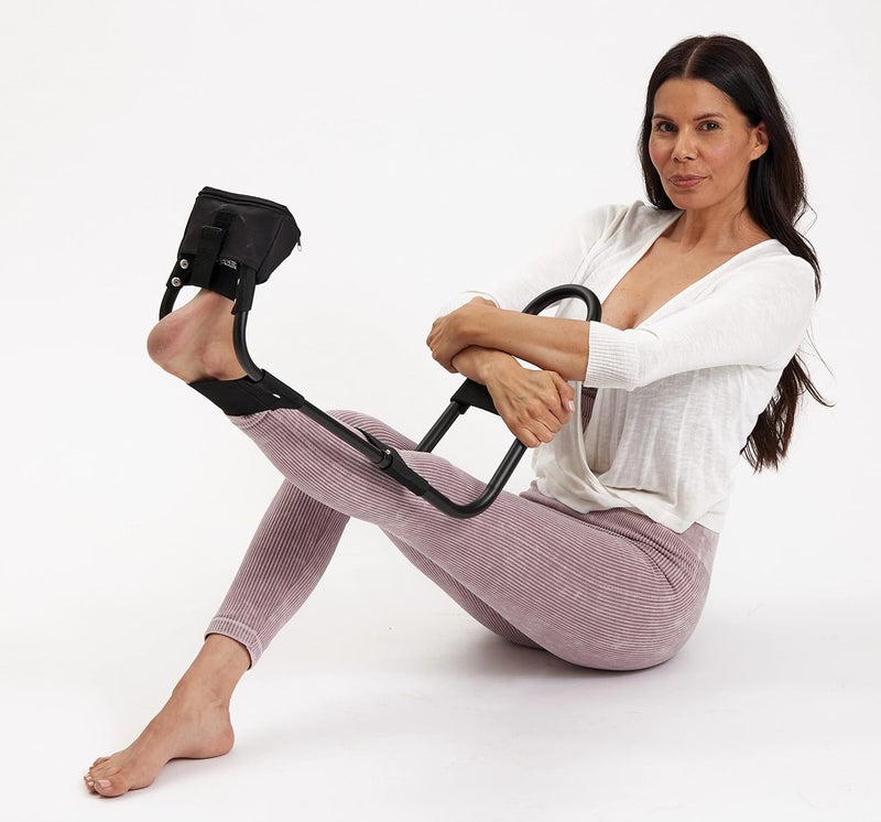 IdealStretch - Original Patented – Hamstring Stretcher, Lower Back Stretcher, Hip Stretcher, & Calf Stretcher - Knee Extension & Pain Relief - Image 3