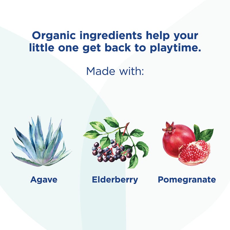 Hyland's Baby Organic Cough Syrup and Immune Support Day and Night Combo Pack, Eases Coughs, Supports Immunity, Promotes Sleep, Two 2 Fl Oz. Bottles (4 fl oz) - Image 5