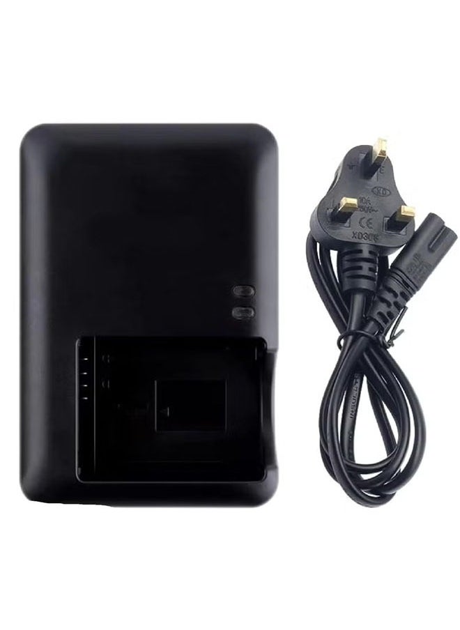 Realfrog CB-2LC NB-10L Battery Charger Compatible with Canon EOS Rebel: CB-2LC CB-2LCE PowerShot SX40 HS SX50 HS SX60 HS G1X G3X G15 G16 Digital Camera with Power Supply Cord, Black  - Image 1