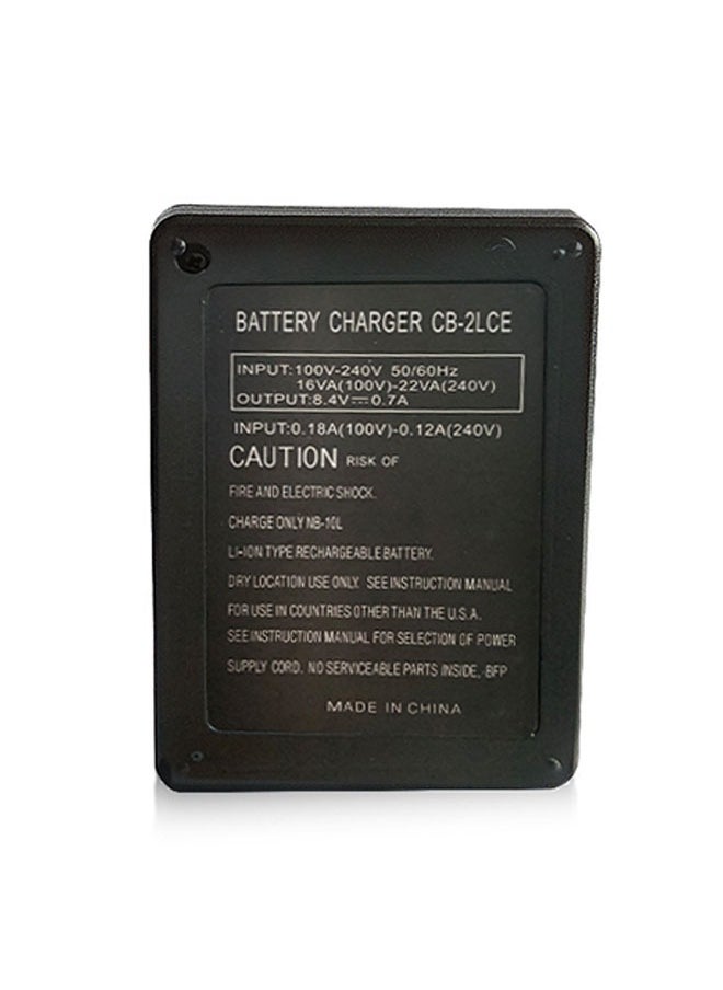 Realfrog CB-2LC NB-10L Battery Charger Compatible with Canon EOS Rebel: CB-2LC CB-2LCE PowerShot SX40 HS SX50 HS SX60 HS G1X G3X G15 G16 Digital Camera with Power Supply Cord, Black  - Image 4