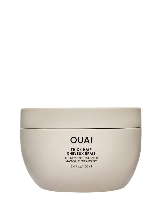 OUAI Thick Hair Treatment Masque Travel Size 100ml - Image 1