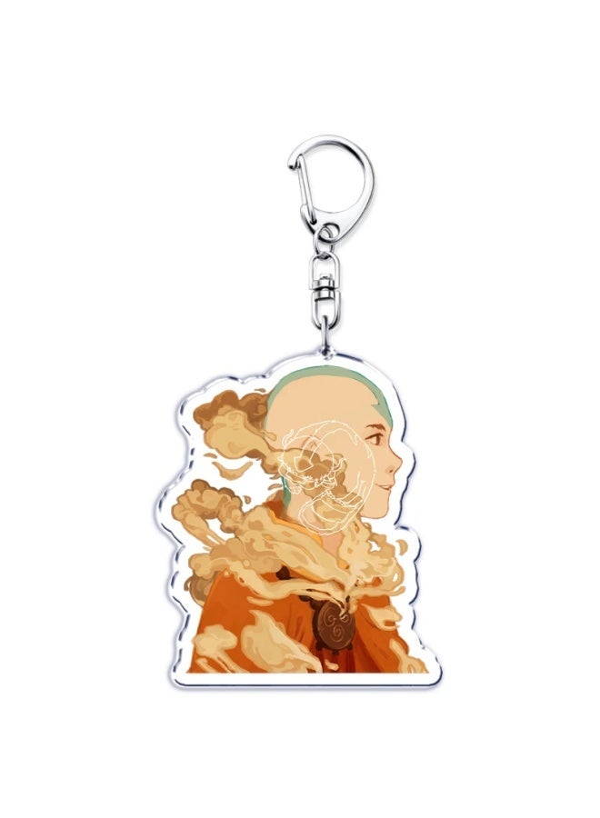 Generic Classic Anime Avatar The Last Airbender Series Key Chain Keychains Ring for Accessories Bag Pendant Keyring Jewelry Fans Gifts-Color:19-Ships From:CHINA  - Image 5