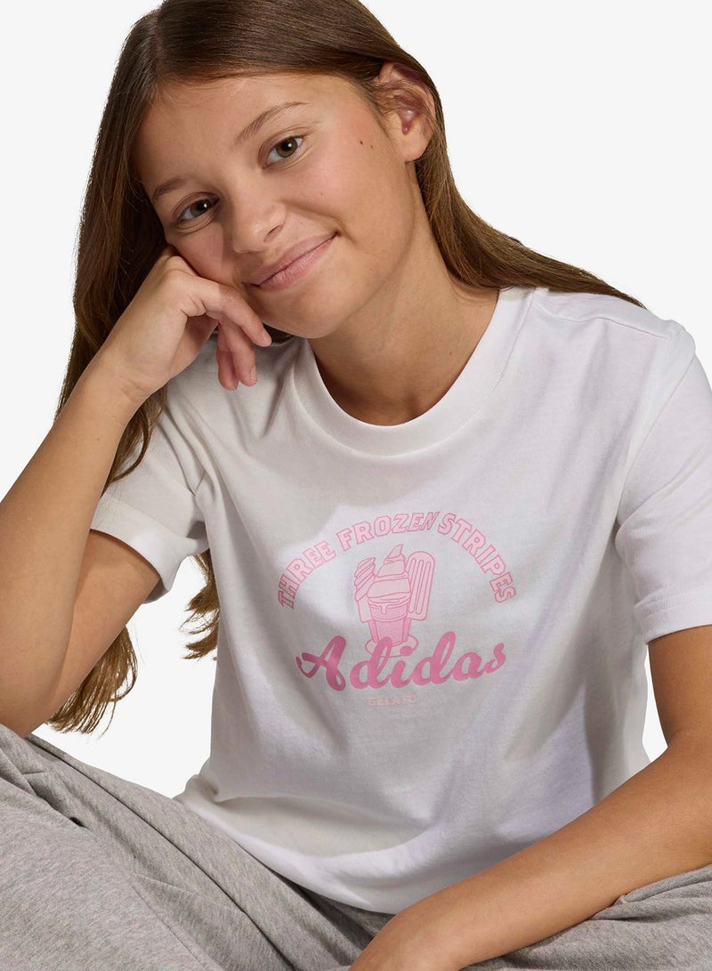 Adidas Youth Food Pack Graphic T-Shirt - Image 5