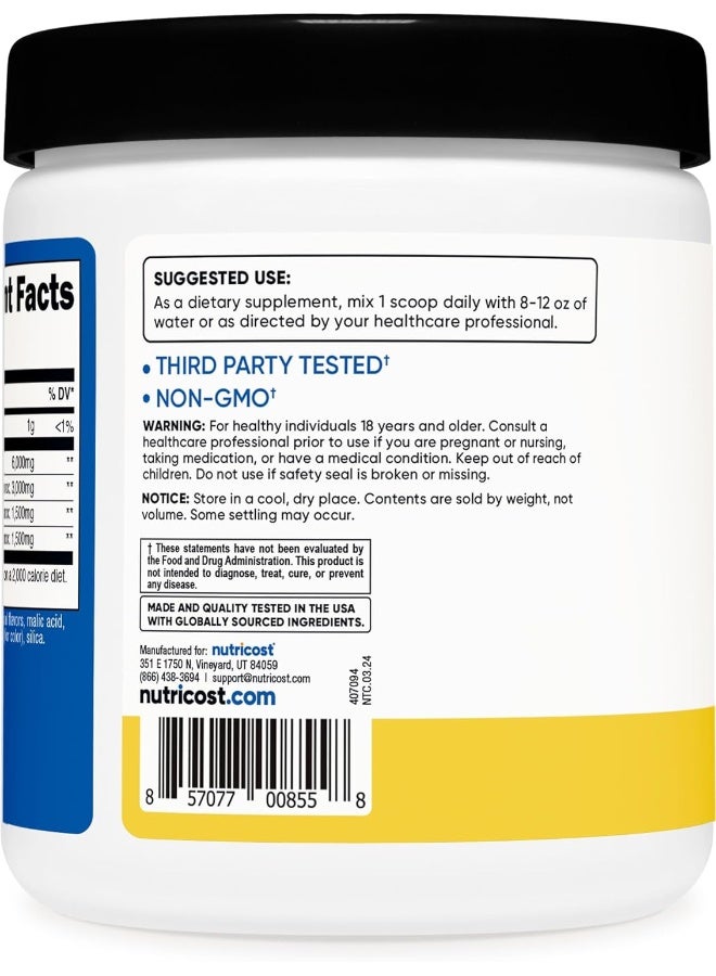 Nutricost Bcaa Powder 2:1:1 (Pineapple, 30 Servings) - Image 3