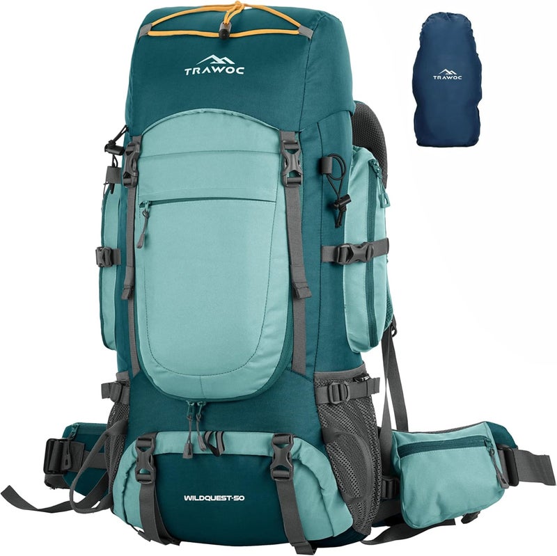 TRAWOC WILDQUEST 50L Travel Backpack - Image 1