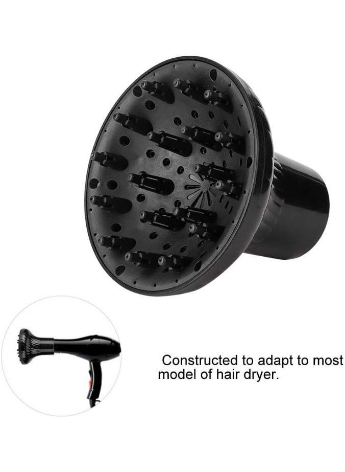 Antilog Curl Diffuser,Portable Universal Hair Dryer Curl Diffuser Curly Hair Styling Tool Hairdressing - Image 4
