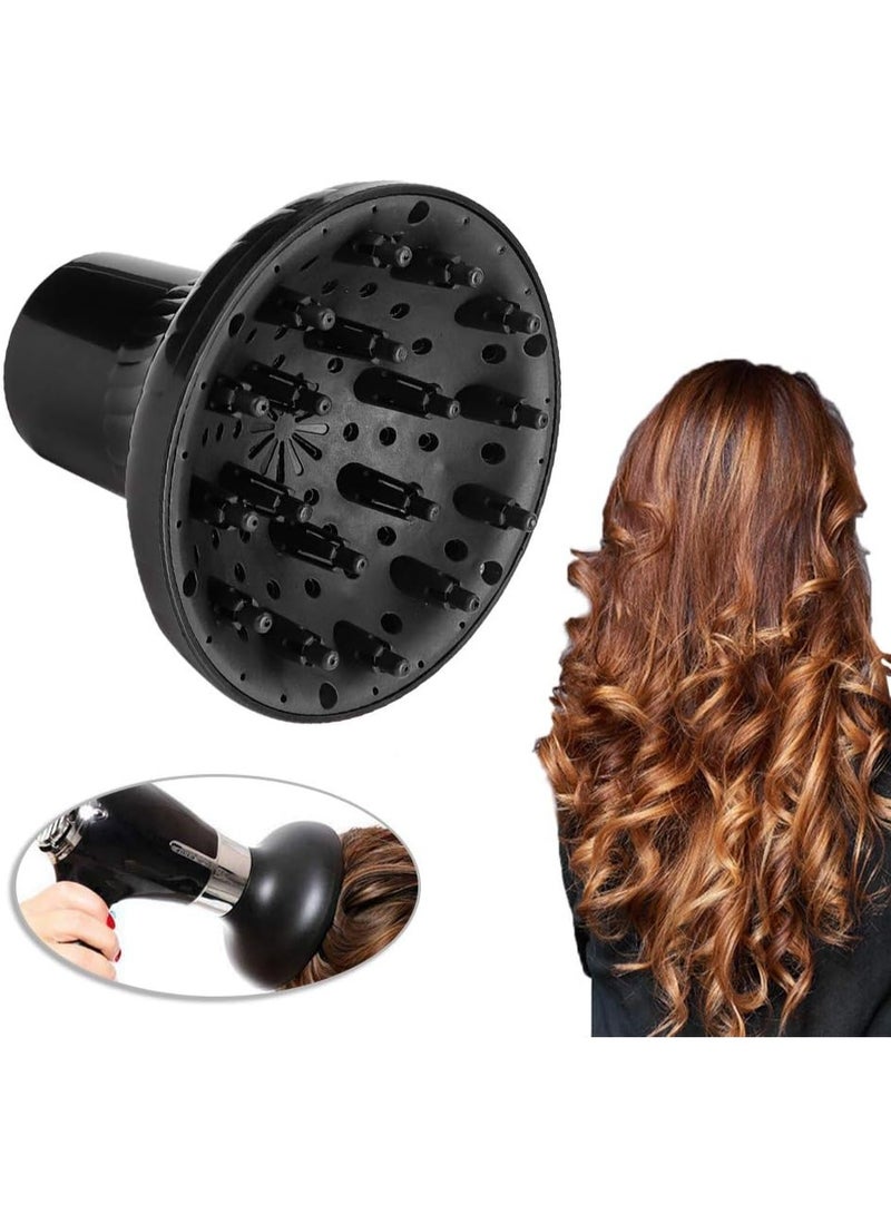 Antilog Curl Diffuser,Portable Universal Hair Dryer Curl Diffuser Curly Hair Styling Tool Hairdressing - Image 3