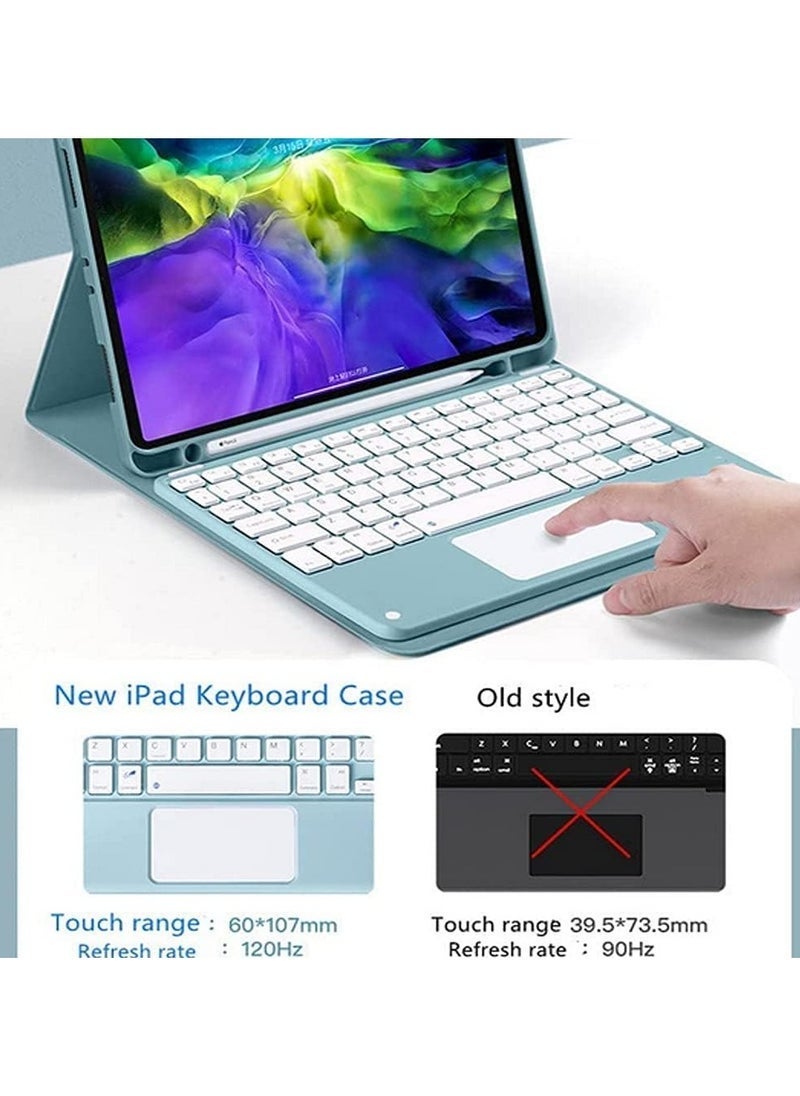 ELTRAZONE Samsung Galaxy Tab A9 Plus (X210) Touchpad Smart Case – Ultra-Slim Folio with Built-in Touchpad, Adjustable Stand, Auto Sleep/Wake Function, Full Protection, and Durable Design - Image 4