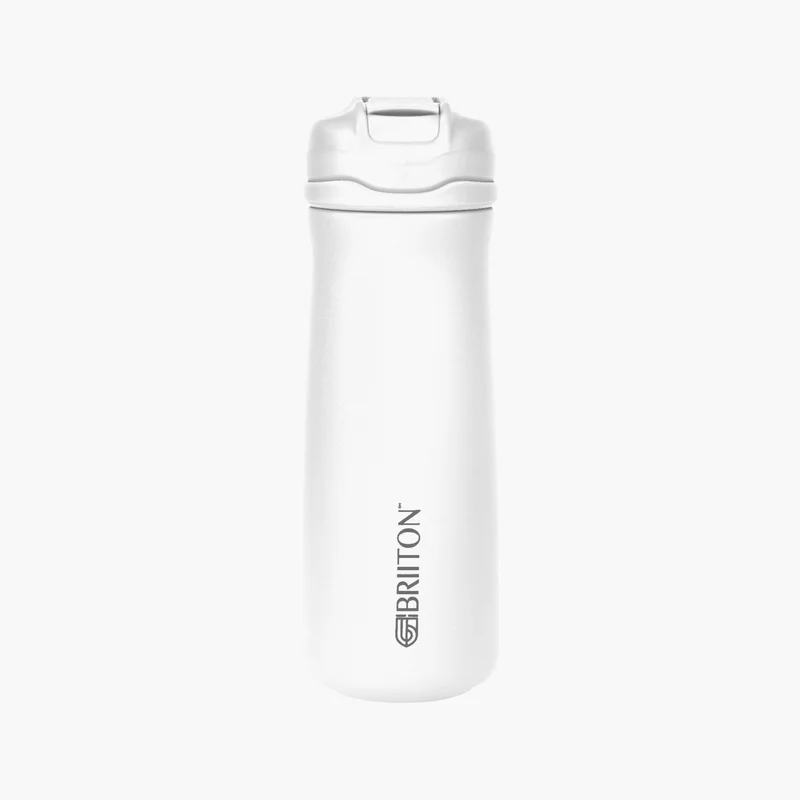 Briiton Water bottle -600Ml Double wall (stainless steel) Insulated Bottle-keeps Hot and Cold