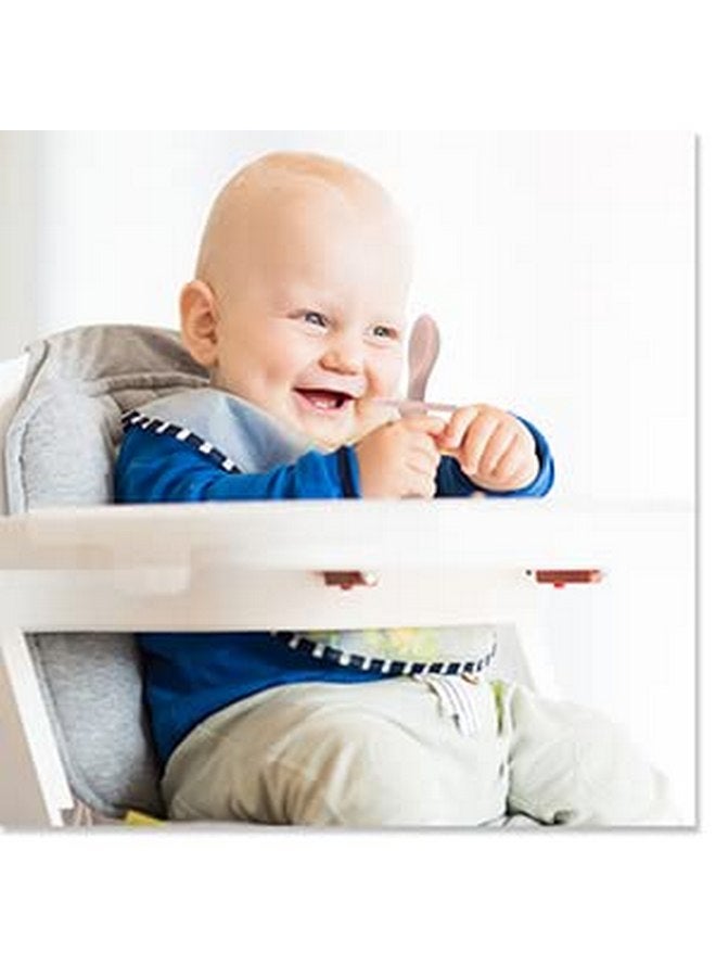 SPERRIC Silicone Baby Spoons for Baby Led Weaning 2-Pack, First Stage Baby Feeding Spoon Set Gum Friendly BPA Lead Phthalate and Plastic Free, Great Gift Set - Image 5