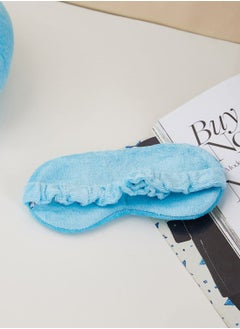 Typo Faux Fur Eye Mask  - Image 2