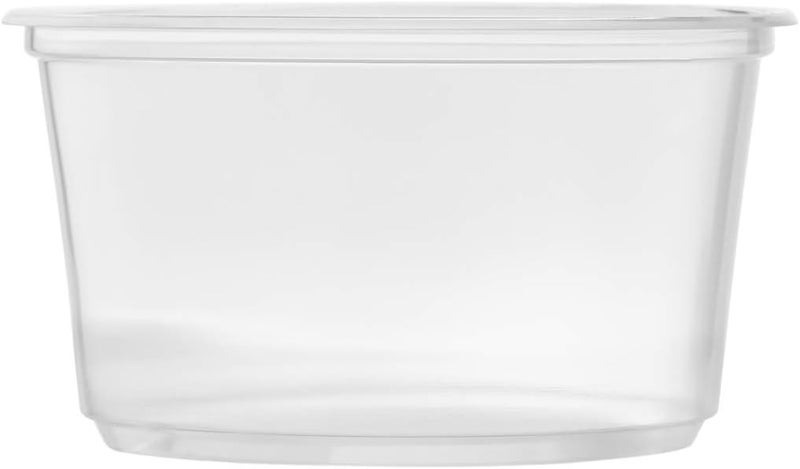 Karat [12oz - 500 ct] Clear PP Plastic Round Deli Food Container for Hot and Cold Food, BPA-Free, Microwavable (FP-DC12-PP) - Image 3
