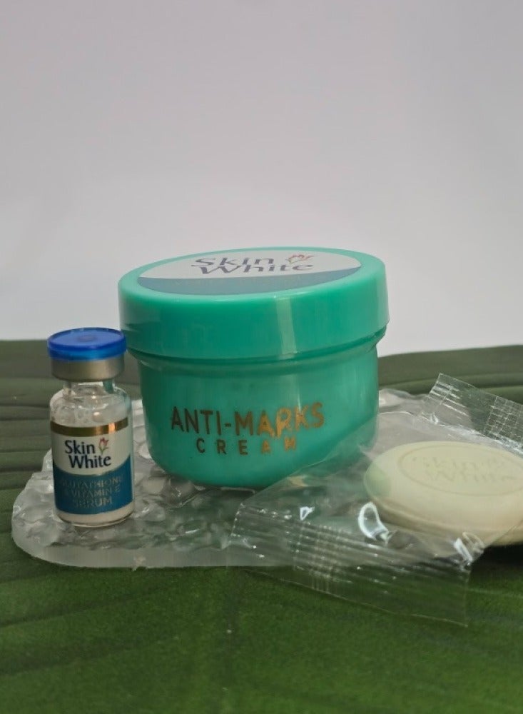 سكين وايت مجموعة إزالة البقع الداكنة والعيوب من البشرة - 3 قطع - Image 4