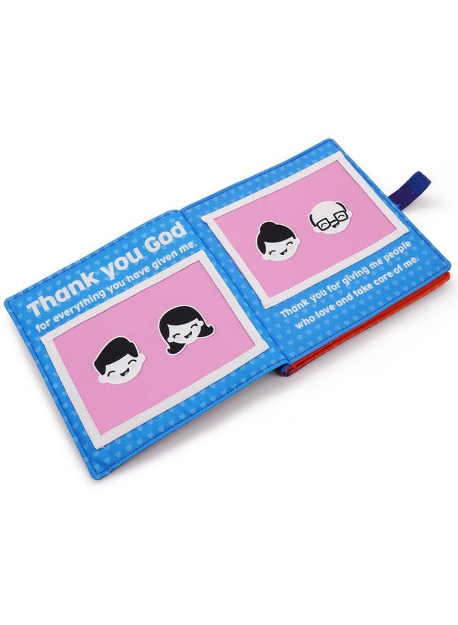 Urban Kiddy My First Prayer Book | Personalized Prayer Photo Book Album for Newborn, Infant, Baby Toddler, Godchild, Birthday, Baptism, Christening or Dedication (Blue) - Image 2