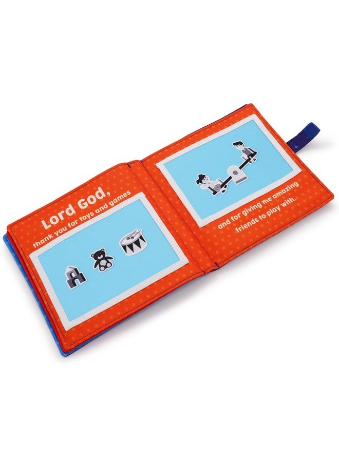 Urban Kiddy My First Prayer Book | Personalized Prayer Photo Book Album for Newborn, Infant, Baby Toddler, Godchild, Birthday, Baptism, Christening or Dedication (Blue) - Image 4