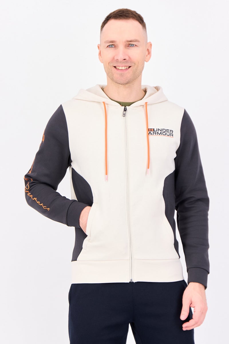 UNDER ARMOUR Men Loose Fit Long Sleeve Outdoor Hoodie, Multicolor - Image 1