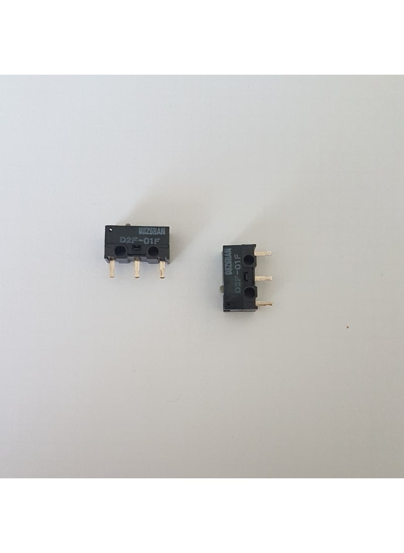Omron - Mouse Switch D2F-01F 2 Pack - Image 1