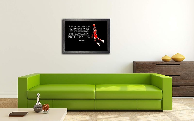 BBPosters Michael Jordan Inspirational Quote Poster - Image 3