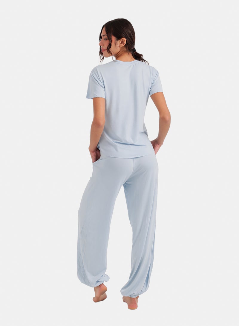 Carina Harem Pants Pyjama Set - Image 4