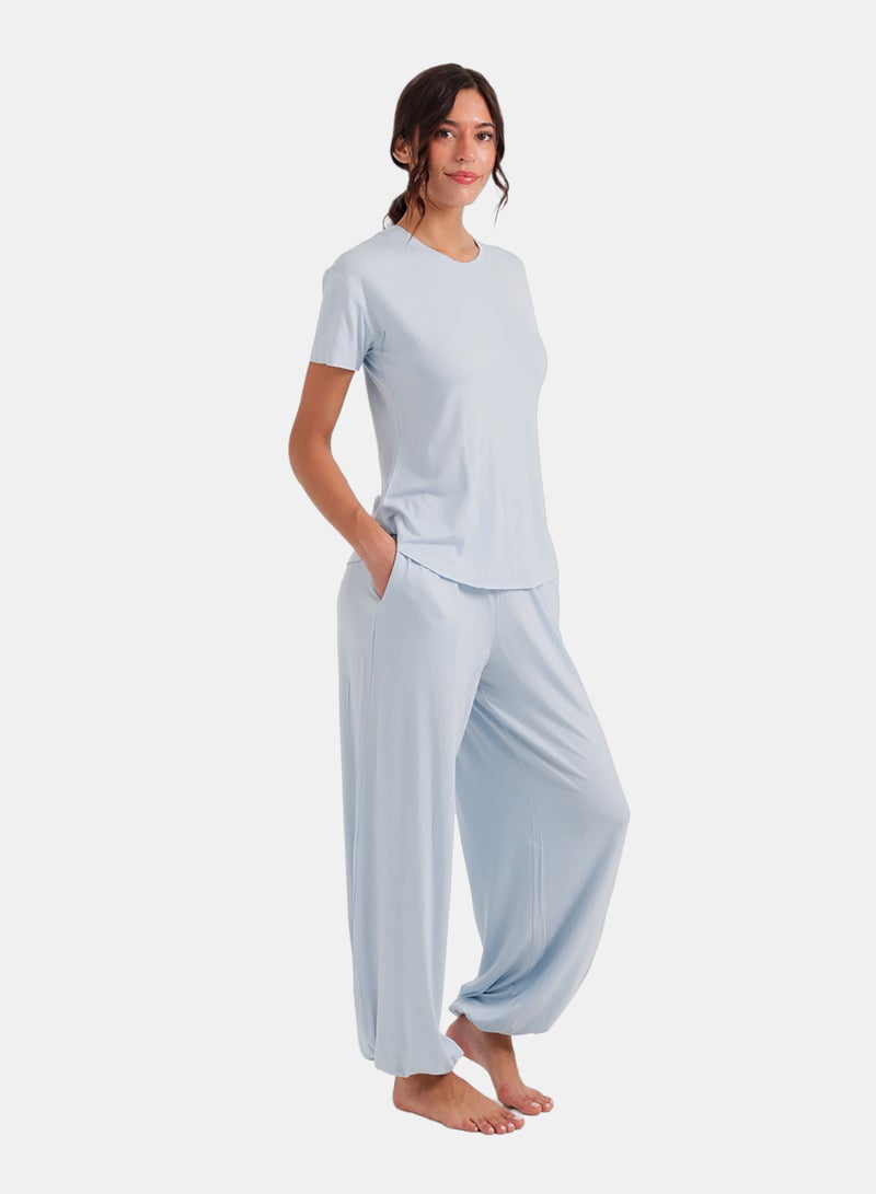 Carina Harem Pants Pyjama Set - Image 2
