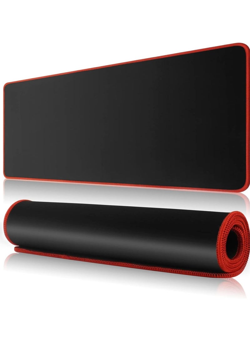 Green Tiger Large Gaming Mouse Pad 80cm x 30cm, Desk Pad Extended Mat Non-Slip Desk Pad Rubber Mice Pads - Image 1