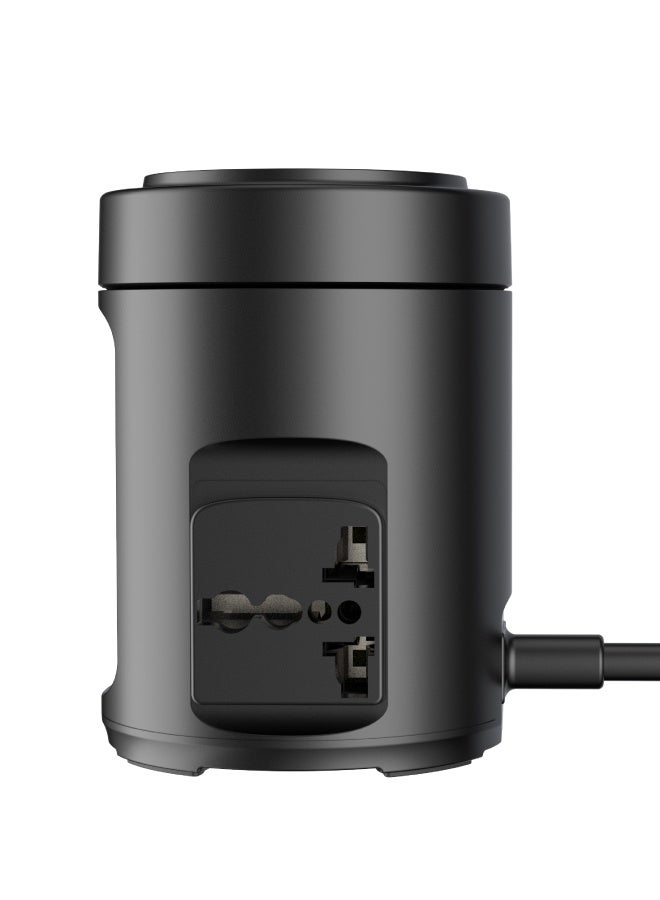 blupebble MagPod Hub 65W Power Adapter | Dual Universal Sockets with USB-A QC 3.0 Fast Charging – Compact Charging Station for Home, Office & Travel - Image 3