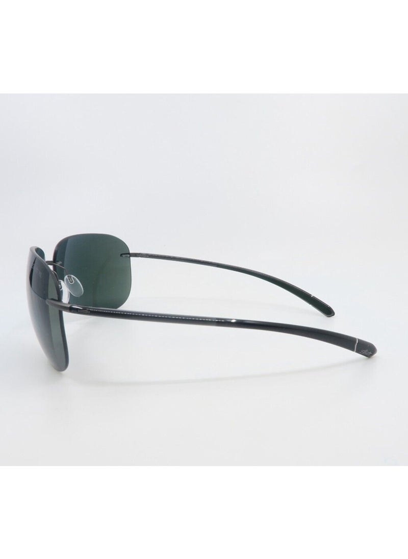 Silhouette - Unisex Mirrored Aviator Shape Sunglasses - 8729 75 6660 - Lens Size: 65 Mm - Image 1