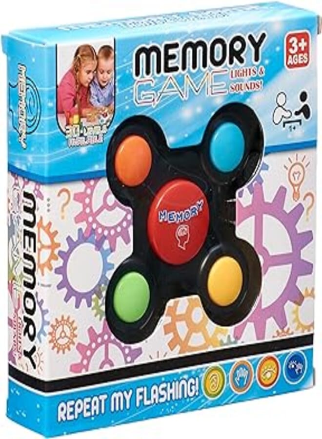 Memory Game with Light and Sound for Children - Multi Color