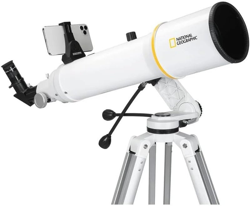 National Geographic Sky Assist 102/660 Astronomy Telescope with Mount - Image 4
