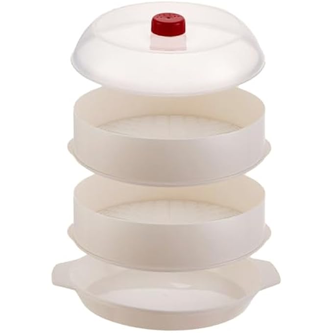 قدر بخار كبير للطهي، أواني طهي بالبخار، أواني طهي بالبخار، أواني طهي للمطبخ، أرز، سمك، زلابية، خضراوات، خبز مطهو على البخار، دقيق الشوفان، فرن ميكروويف، مطعم - Image 1