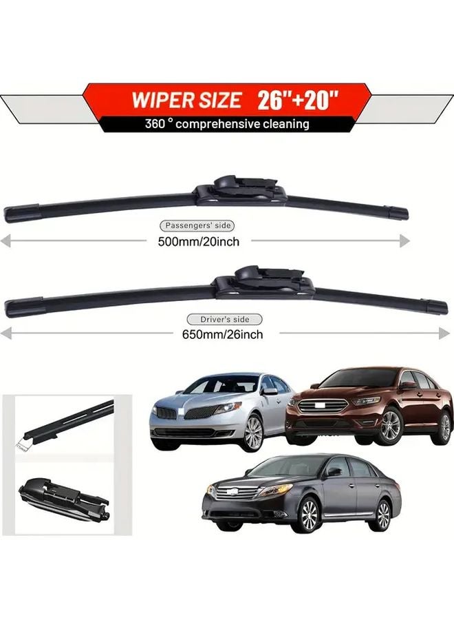 26 Inch 20 Inch Wiper Blades For Toyota Avalon Ford Taurus Lincoln MKS - Image 3