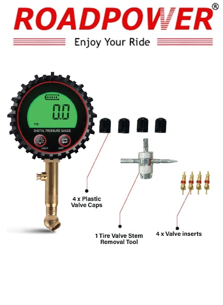 RoadPower Digital Tire Deflator 200PSI Air Down Offroad Kit with Precision Release Button Repair Tool Quickly Deflate 4x4 Off Road Tires TG-440 - Image 5
