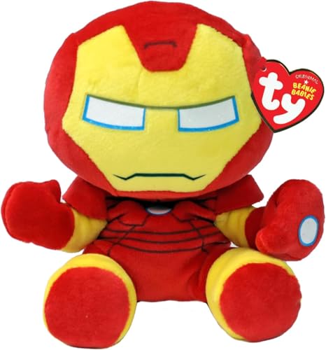 Ty Beanie Baby Ironman (Soft Body) - 6" - Image 4