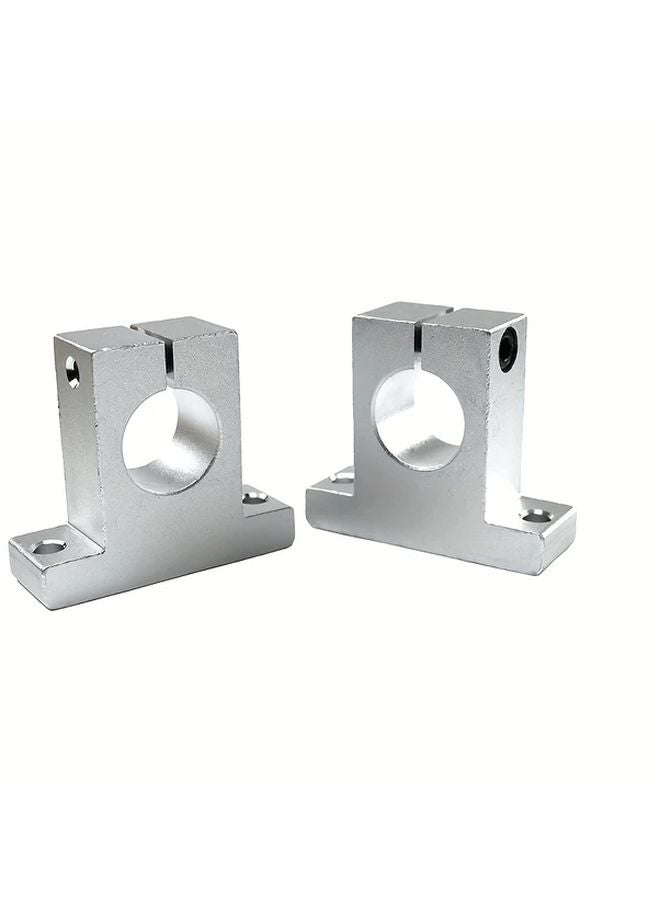 SK20 Linear Optical Axis Vertical Support Bearing Frame Aluminum Alloy 20mm Diameter - Image 2