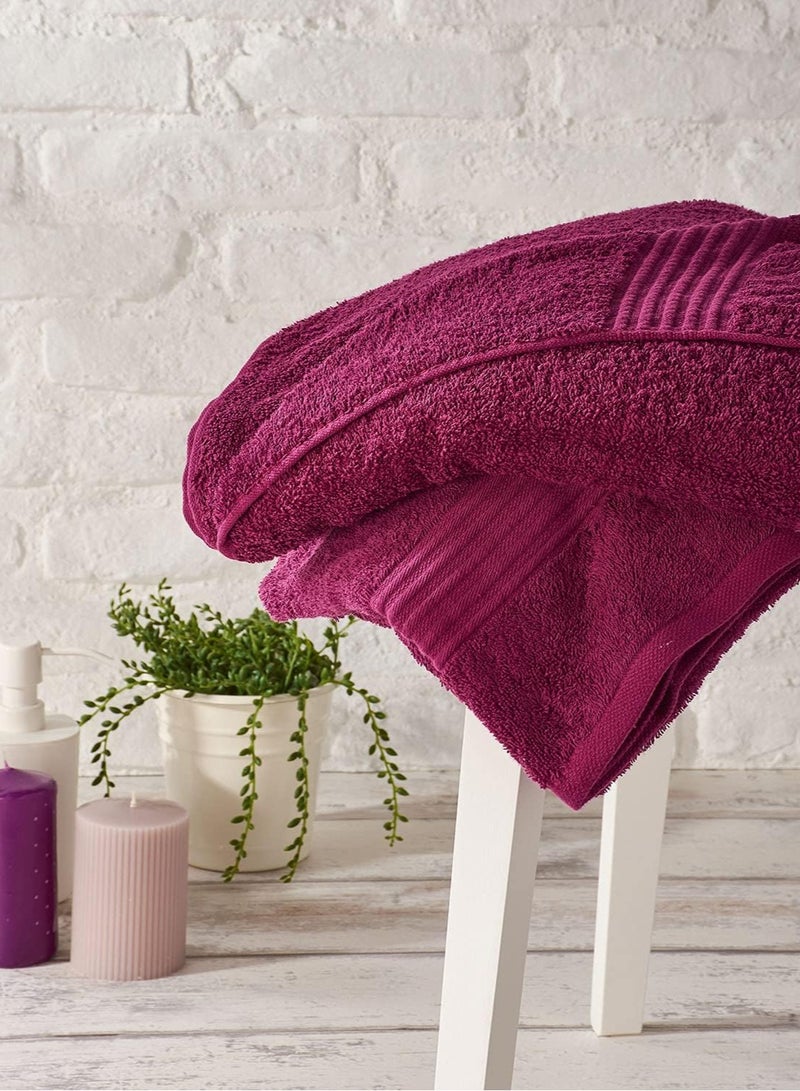 اس اي منشفة حمام قطنية فاخرة قياس 140 × 70 سم – نعومة عالية وجودة ممتازة - Image 1