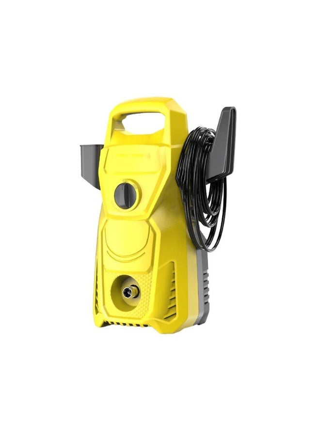 غسالة ضغط عالية بقوة 1600 واط للتنظيف الخارجي - منظف ضغط كهربائي قوي مع فوهة وخرطوم قابلين للتعديل للسيارة والفناء والممر والشرفة والاستخدام المنزلي - Image 1