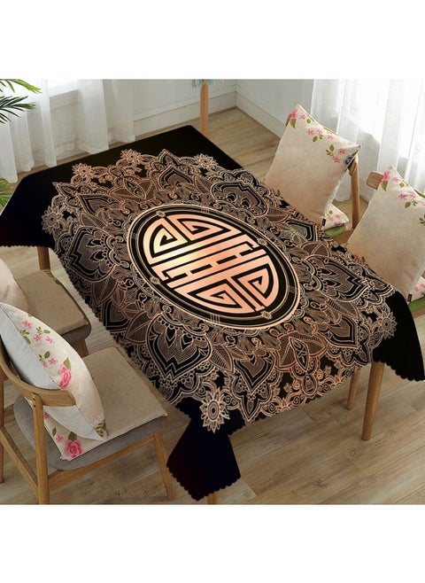 Rectangular Waterproof and Oil-Resistant Printed Table Cover