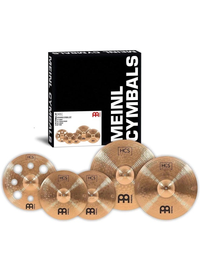 Meinl HCS Bronze Set 14inch HH 16inch TRC 18inch C 20 inch R - Image 3
