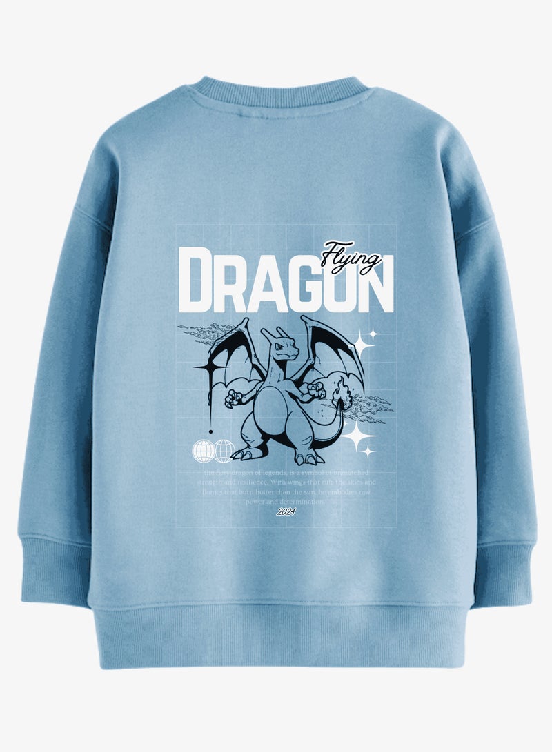 بويز البلوز بويز الأزرق | تصميم هجين جريء للأناقة النهائية للأولاد من عمر 9 إلى 10 سنوات - Image 1