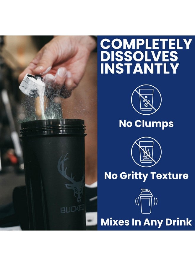 Bucked Up Pure Micronized Creatine Monohydrate for Women and Men - Easy to Mix and Unflavored - 5G Per Serving - 50 Servings - 250 Grams Per Container - Image 4