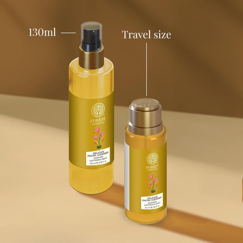 Forest Essentials Forest Essentials Ayurvedic Purifying Face Wash with Saffron Neem For Normal to Oily Skin Sulphate Free - Image 5
